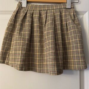 Plaid Skirt for Kids